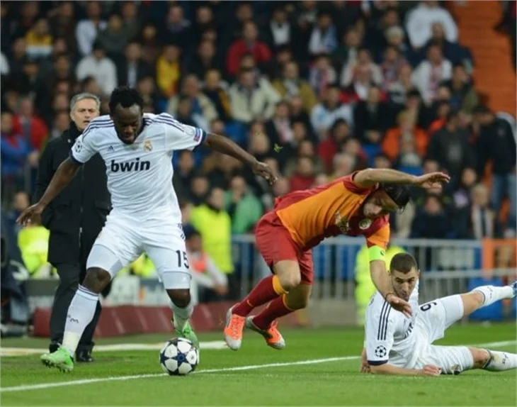 Real Madrid - Galatasaray maçından kareler!