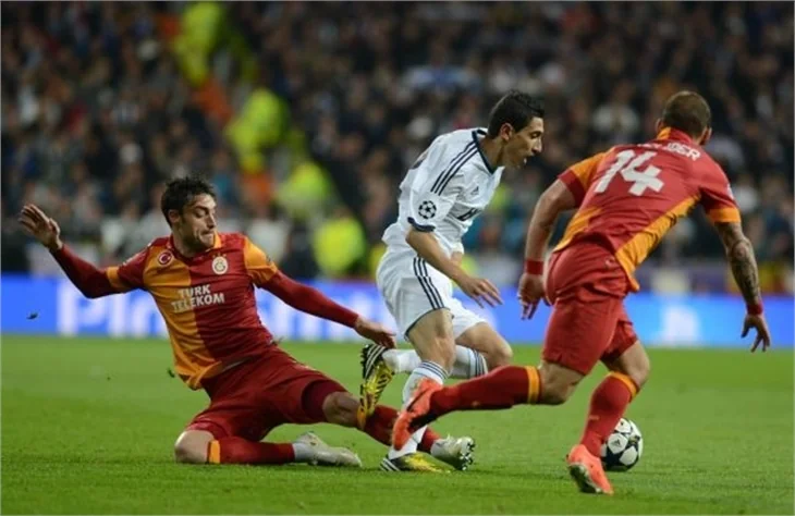 Real Madrid - Galatasaray maçından kareler!
