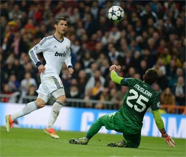 Real Madrid - Galatasaray maçından kareler!