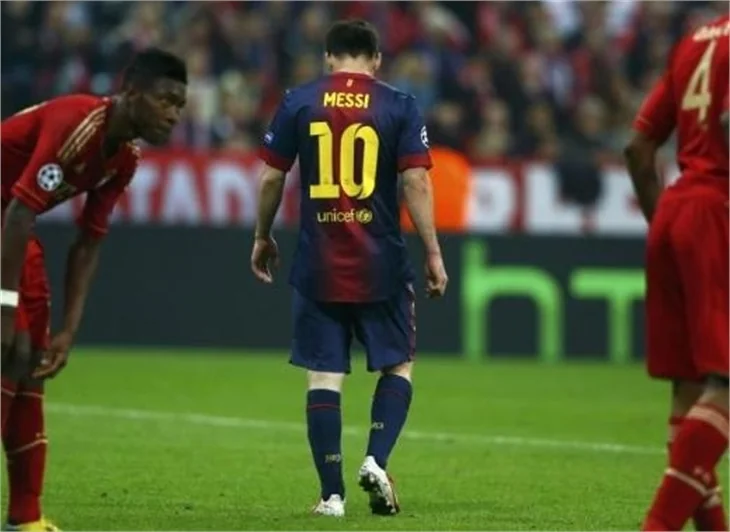 Panzerler Messi Messi dinlemedi