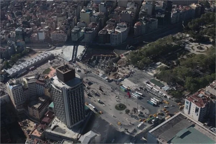 Kuşbakışı Taksim, Maltepe, Kumburgaz