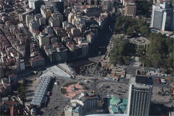 Kuşbakışı Taksim, Maltepe, Kumburgaz