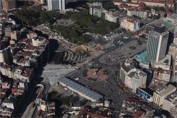 Kuşbakışı Taksim, Maltepe, Kumburgaz