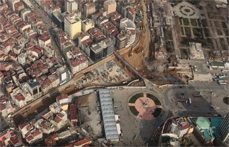 Kuşbakışı Taksim, Maltepe, Kumburgaz
