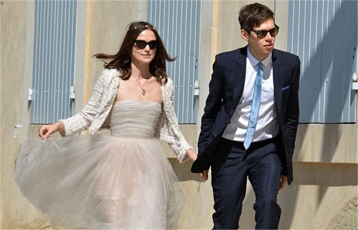 Keira Knightley evlendi!