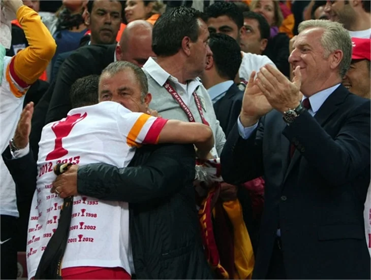 Galatasaray'ın şampiyonluk maçından kareler!