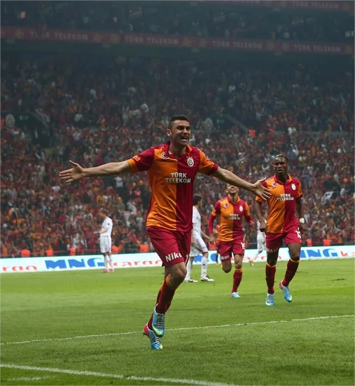 Galatasaray'ın şampiyonluk maçından kareler!