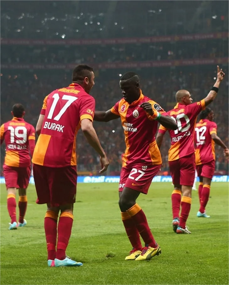 Galatasaray'ın şampiyonluk maçından kareler!