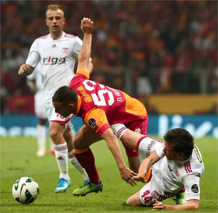Galatasaray'ın şampiyonluk maçından kareler!