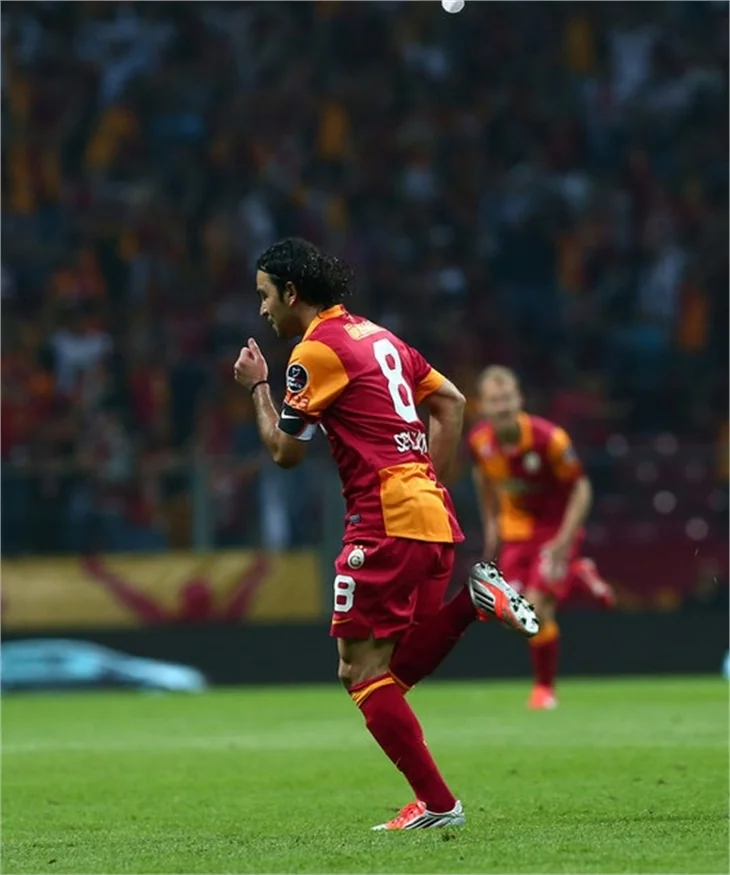 Galatasaray'ın şampiyonluk maçından kareler!