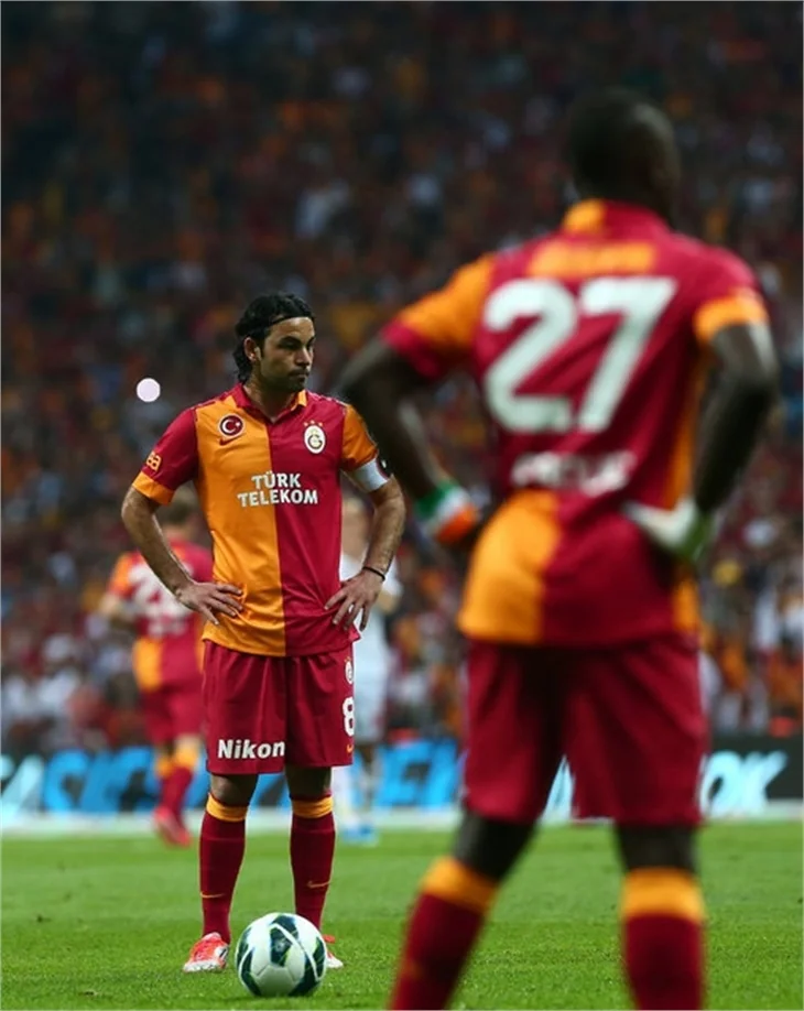 Galatasaray'ın şampiyonluk maçından kareler!