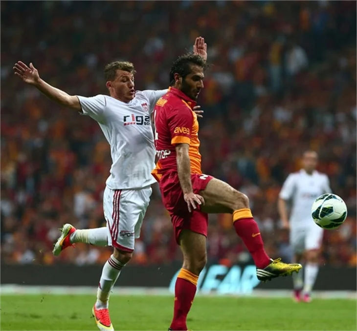 Galatasaray'ın şampiyonluk maçından kareler!