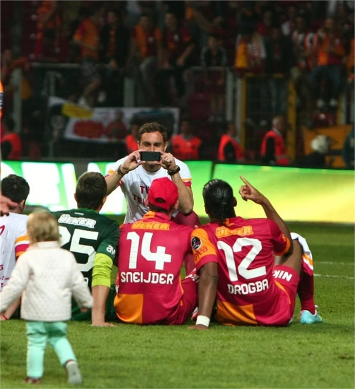Galatasaray'ın şampiyonluk maçından kareler!