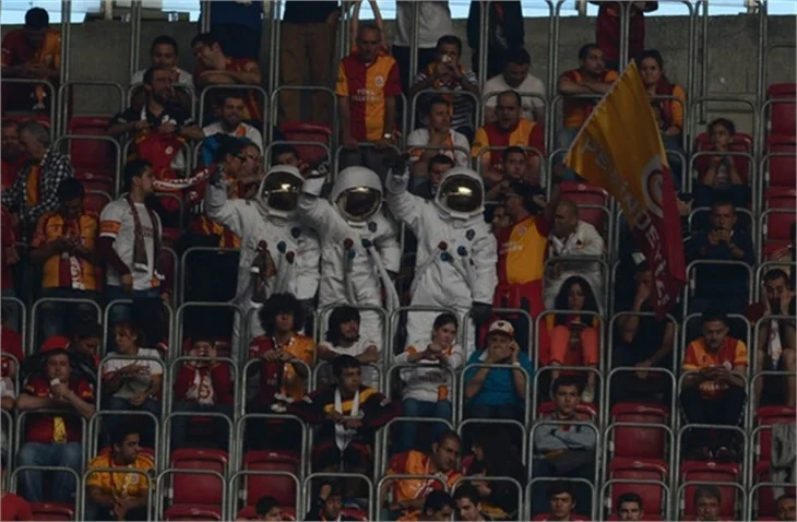 Galatasaray'ın şampiyonluk maçından kareler!