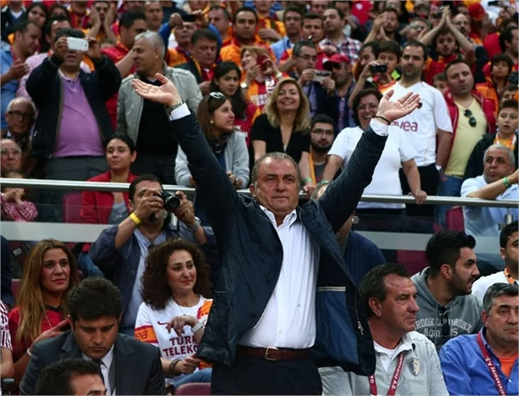 Galatasaray'ın şampiyonluk maçından kareler!