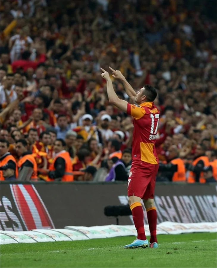 Galatasaray'ın şampiyonluk maçından kareler!