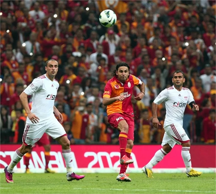 Galatasaray'ın şampiyonluk maçından kareler!