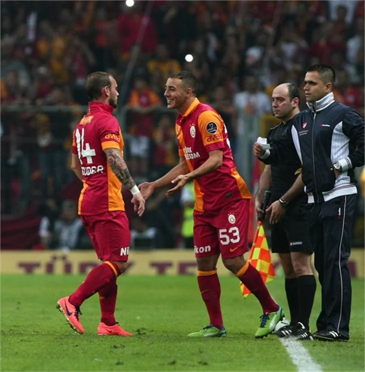Galatasaray'ın şampiyonluk maçından kareler!