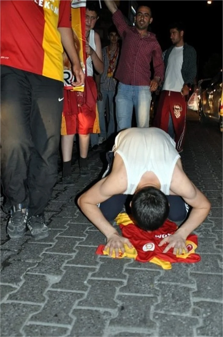 İşte Galatasaray'ın şampiyonluk çoşkusu!