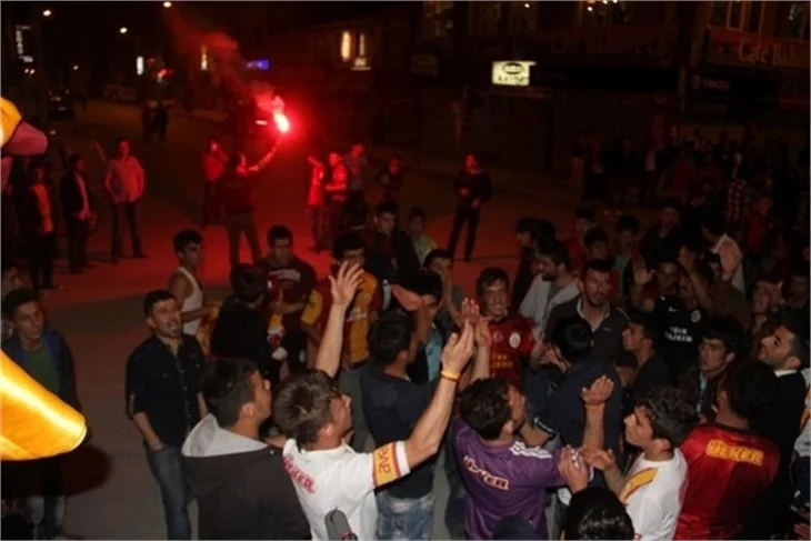 İşte Galatasaray'ın şampiyonluk çoşkusu!