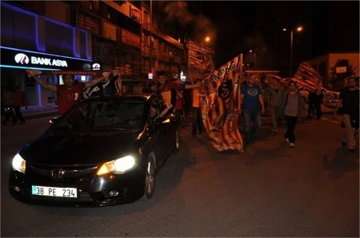 İşte Galatasaray'ın şampiyonluk çoşkusu!