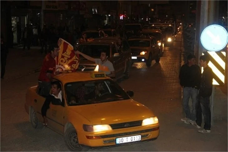 İşte Galatasaray'ın şampiyonluk çoşkusu!