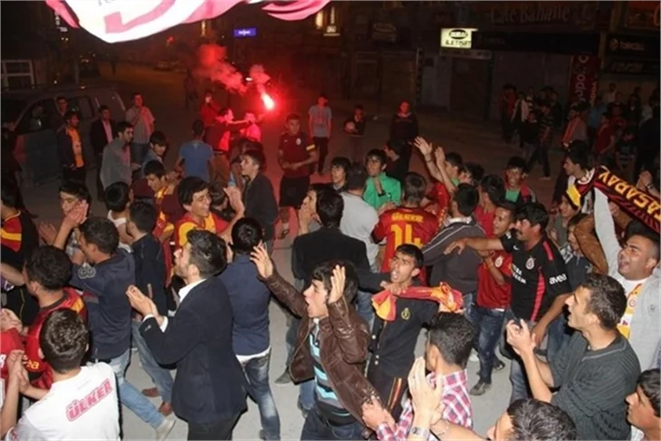 İşte Galatasaray'ın şampiyonluk çoşkusu!