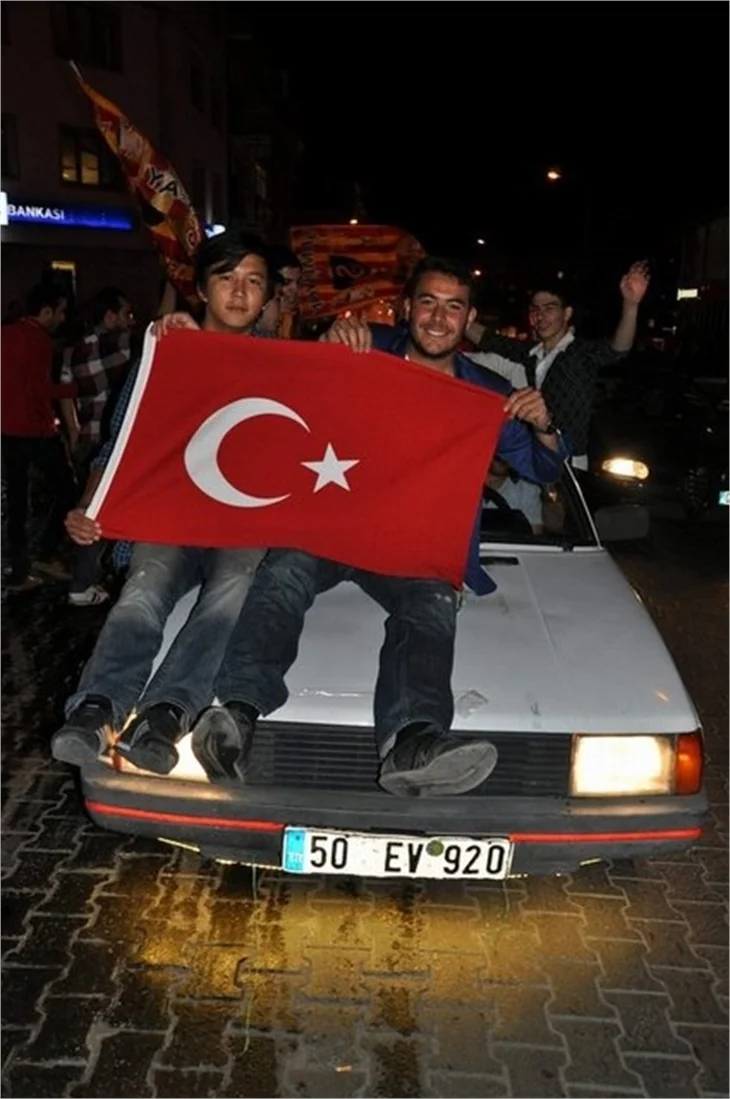 İşte Galatasaray'ın şampiyonluk çoşkusu!