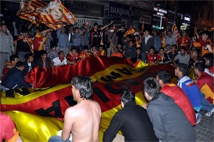 İşte Galatasaray'ın şampiyonluk çoşkusu!