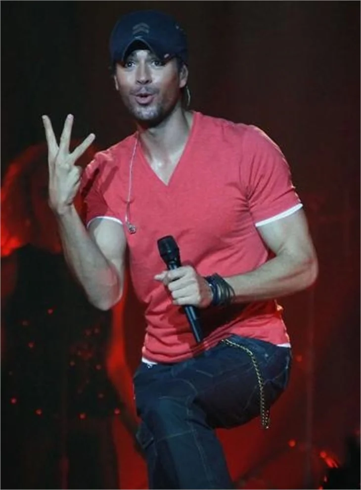 Enrique Iglesias'a sahnede sutyen attılar!