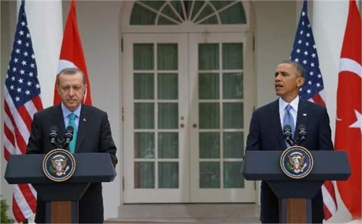Erdoğan'ın basın toplantısından kareler!