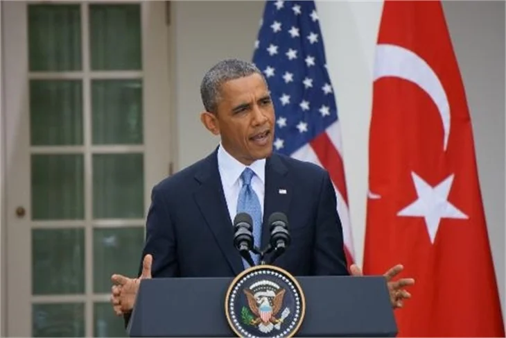 Erdoğan'ın basın toplantısından kareler!