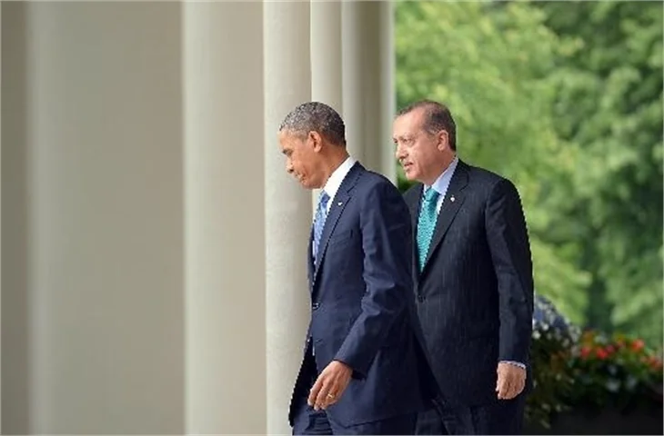 Erdoğan'ın basın toplantısından kareler!