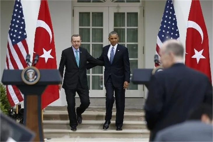 Erdoğan'ın basın toplantısından kareler!