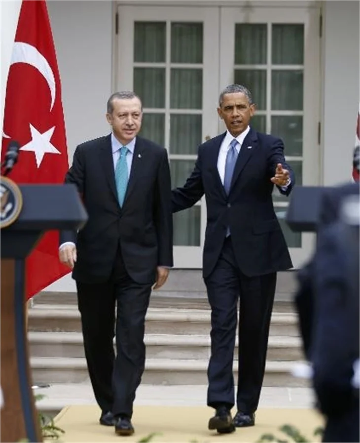 Erdoğan'ın basın toplantısından kareler!