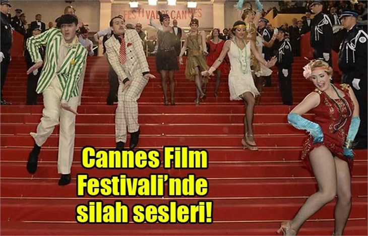 Canlı yayında silah sesleri!