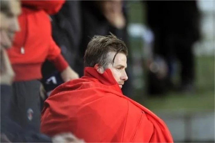 Beckham son kez sahaya çıktı