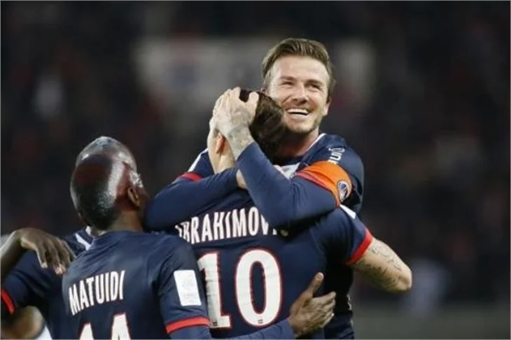 Beckham son kez sahaya çıktı
