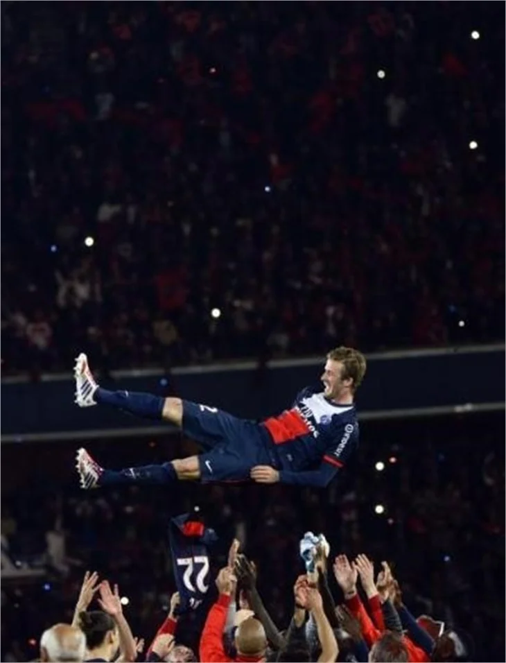 Beckham son kez sahaya çıktı