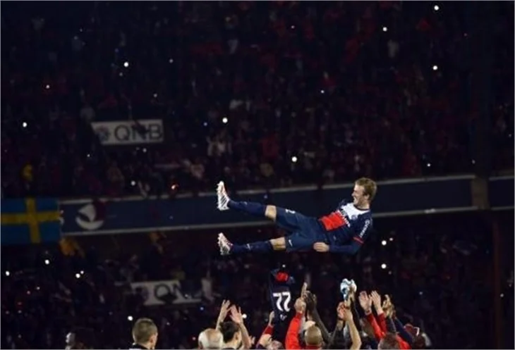 Beckham son kez sahaya çıktı