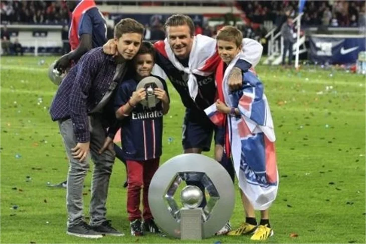 Beckham son kez sahaya çıktı