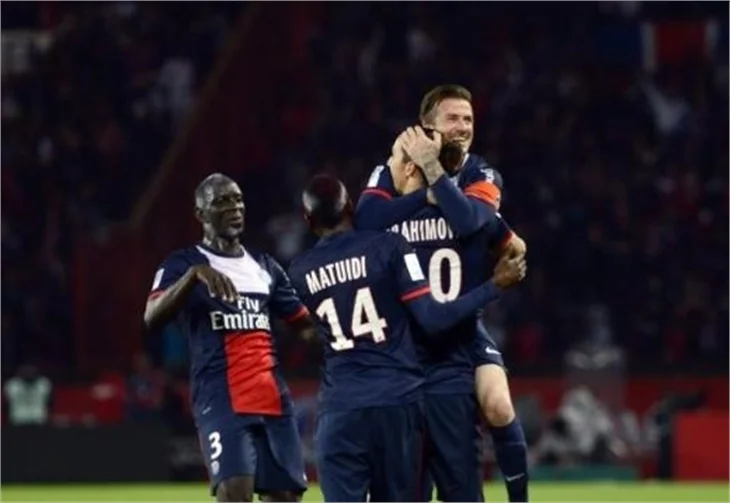 Beckham son kez sahaya çıktı