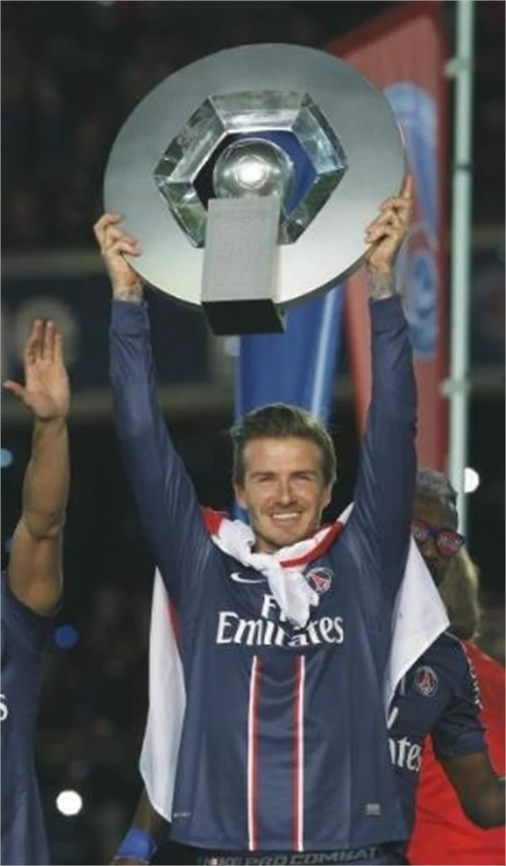 Beckham son kez sahaya çıktı