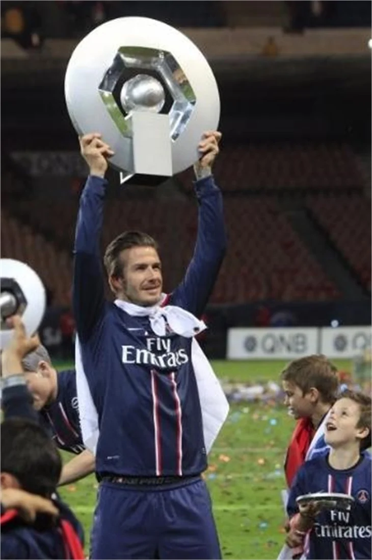 Beckham son kez sahaya çıktı