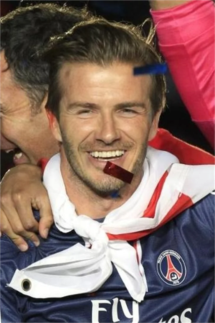 Beckham son kez sahaya çıktı