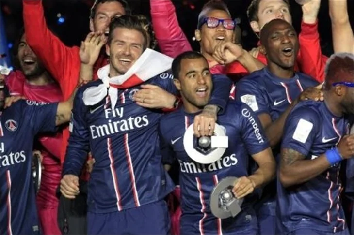 Beckham son kez sahaya çıktı