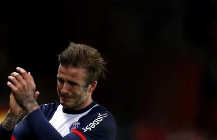 Beckham son kez sahaya çıktı