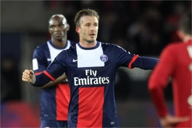 Beckham son kez sahaya çıktı