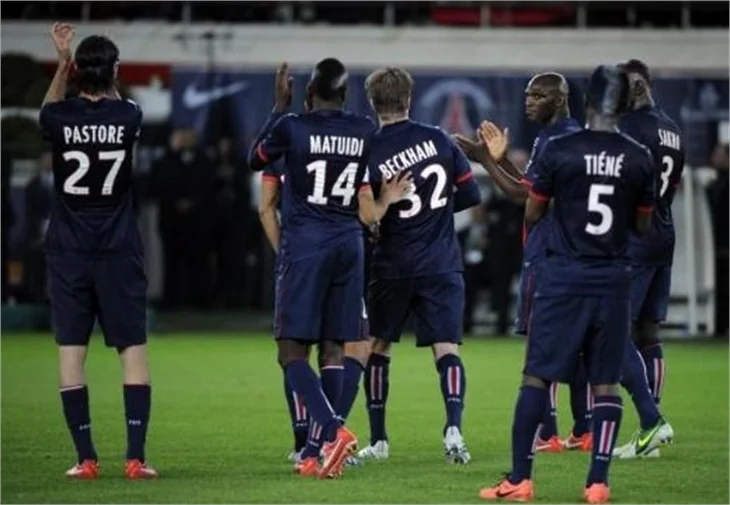 Beckham son kez sahaya çıktı