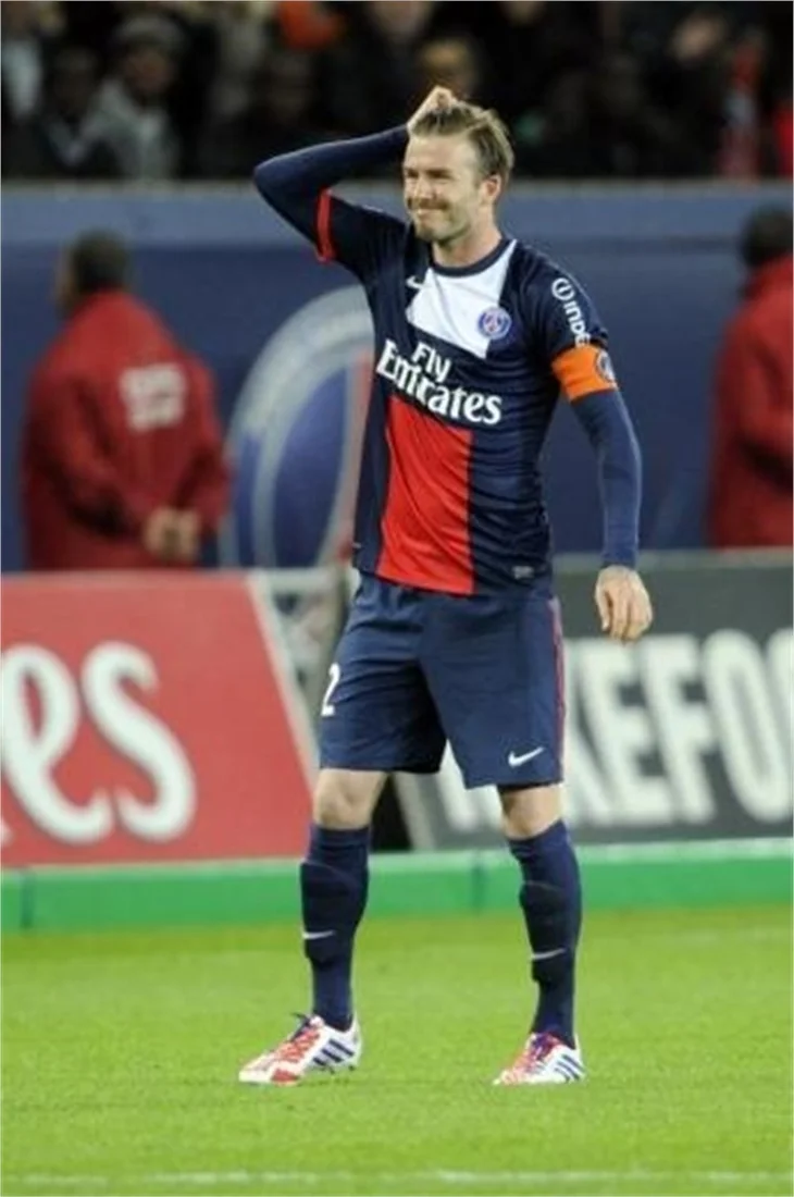 Beckham son kez sahaya çıktı